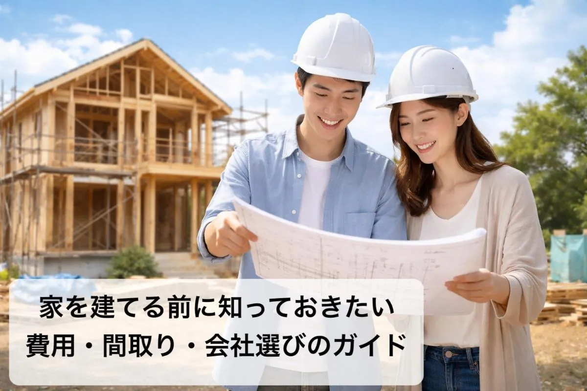 家を建てる前に知っておきたい費用・間取り・会社選びのガイド